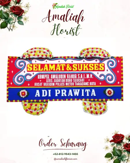 Papan Bunga Ucapan Selamat Lawang Kidul
